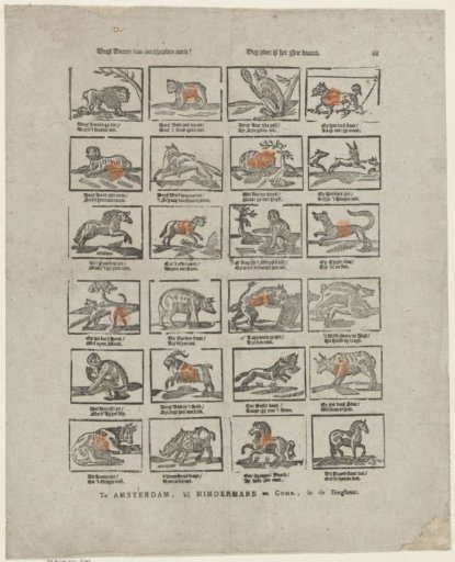 These animals of various kinds! / Yet each is worthy of its own