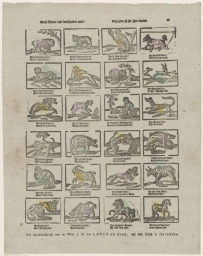These animals of various kinds! / Yet each is worthy of its own