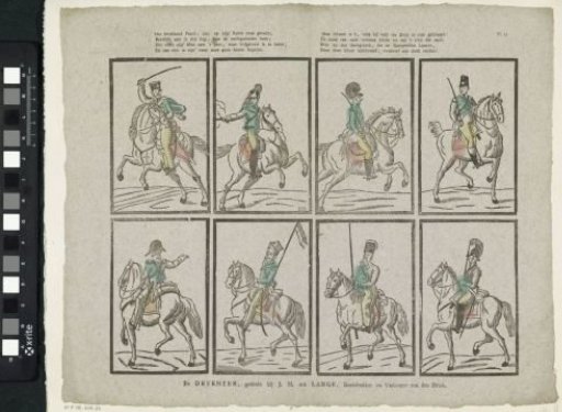 The neighing horse, which proudly feels its rider, / Does not yield in battle, however the thunder of war roars [(...)]