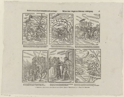 Children, This Print Signifies to Us Very Long / Here from the Beginning to the Downfall of Sodom