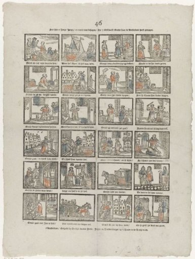 See here, oh young youth! and mark with pleasure / How the Westphalian Geesje was dressed in Amsterdam