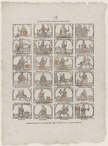 The stage of kings / queens / princes and lords