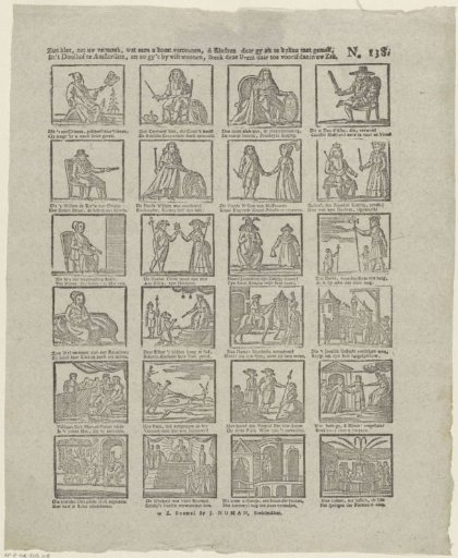Behold, for your amusement, what is shown to you, / In the labyrinth at Amsterdam, and if you wish to attend, / O children, there you [(...)] to look with ease, / Put this print beforehand in your pocket for this purpose