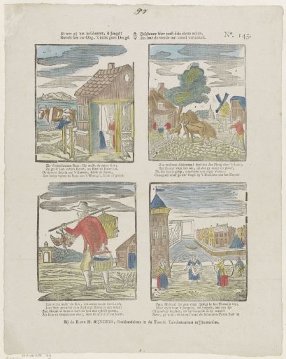 All that you contemplate here, oh youth! / Pleases your eye, it hinders no virtue. / Contemplate here first three useful things, / And let the fourth amuse your spirit