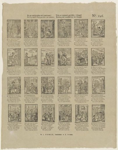 If you wish to love virtues, / Set your mind on these little prints, / Suitable for your amusement, oh youth! / And add your love of reading to your joy