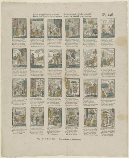 If you wish to love virtues, / Set your mind on these little prints, / Suitable for your amusement, oh youth! / And add your love of reading to your joy