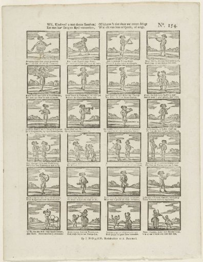 Play, children! with these puppets, / And amuse yourselves with their singing and playing, / Even if it does not reach your ears / What each of them plays or sings