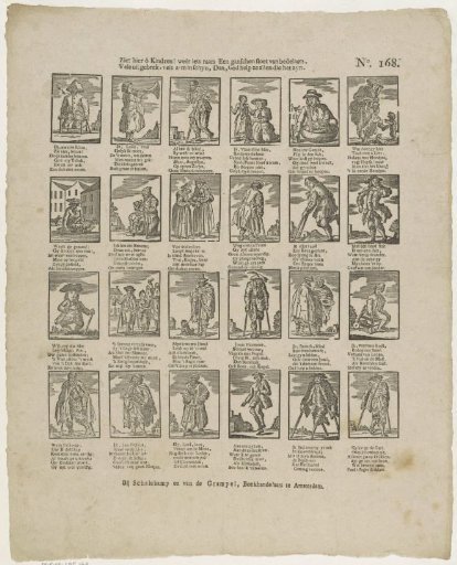 Behold, oh children! again something strange / A whole procession of beggars, / Many out of poverty, many poor in appearance, Then, God help all who are so
