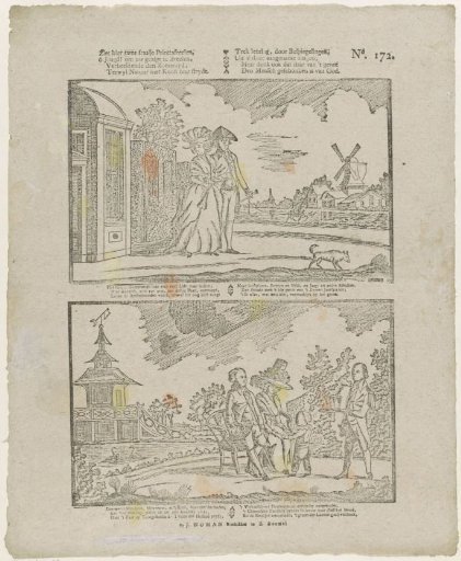 Behold two fine picture scenes, / oh youth! to delight your sight [(...)]