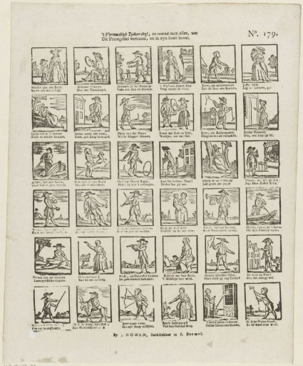 The Pleasant Pastime, as everything is called that this print set displays and contains in its kind