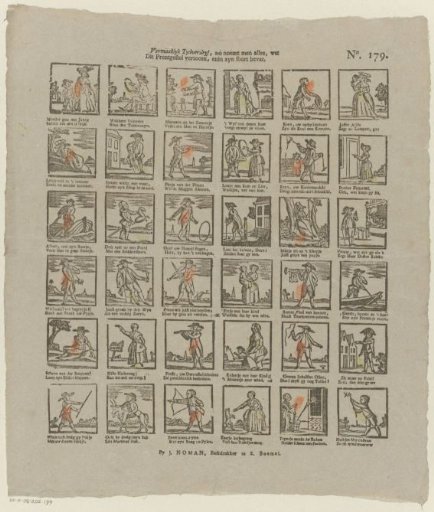 The Pleasant Pastime, as everything is called that this print set displays and contains in its kind