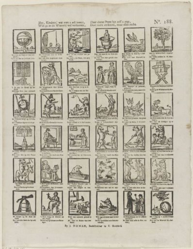 See, children! what is meant to be taught you, / If you wish to behave well in the world, / As this print itself tells you, / Do nothing wrong, but everything right