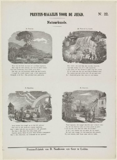 Vesuvius, the Rhine Falls, a rainbow and a falling star