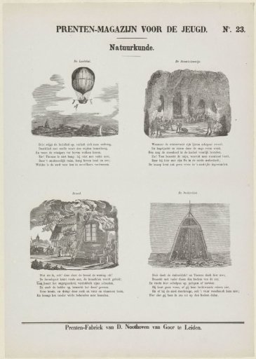 Hot air balloon, coal mine, fire and diving bell