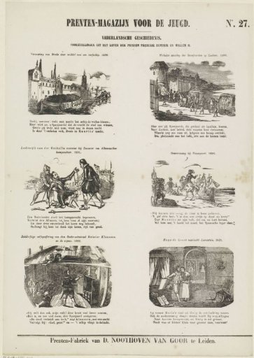 Scenes from the life of the princes Frederick Henry and William II