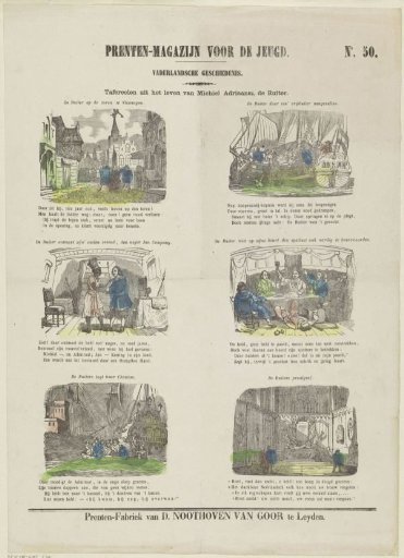 Scenes from the life of Michiel Adriaansz. de Ruyter
