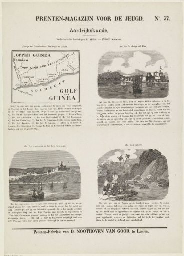 Dutch possessions in Africa. - 155,000 inhabitants