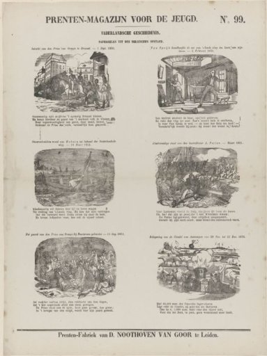 Scenes from the Belgian Revolution