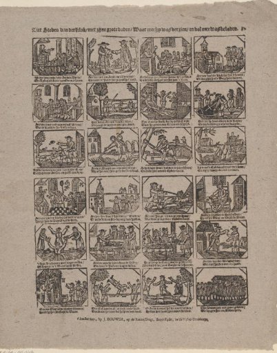 Behold Steven van der Klok / with his great deeds / With what he was equipped / and fully laden