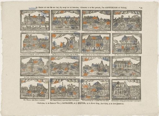 See, Children, Behold What Stands Here, You May Freely Observe, Buildings Made in the City, of Amsterdam Full of Works
