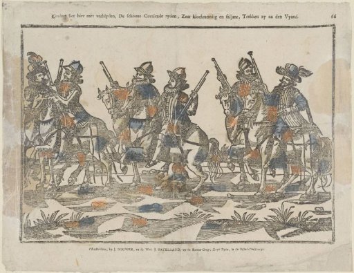 Children, see here with joy, the beautiful cavalcade ride, Very valiant and gallant, they march towards the enemy