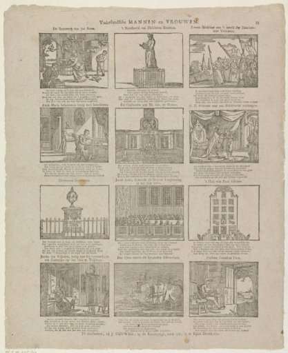 Patriotic men and women