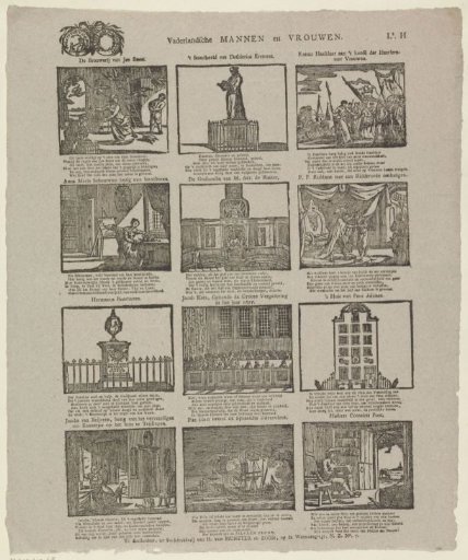 Patriotic men and women