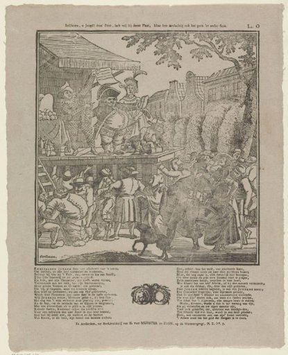 Behold, O youth! this print; laugh freely at this plate, But read attentively also what is written below it