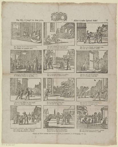 That you, O youth! in this print, / Here find yourself playing!