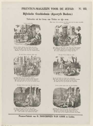 Scenes from the life of Tobias and his son