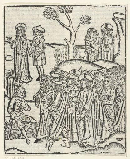 Christ Heals the Blind Bartimaeus