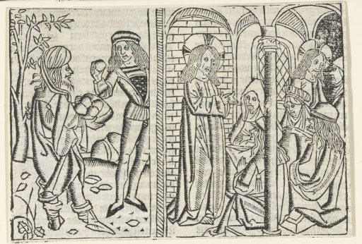 The Pharisees wishing to stone Christ