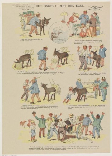 The accident with the donkey