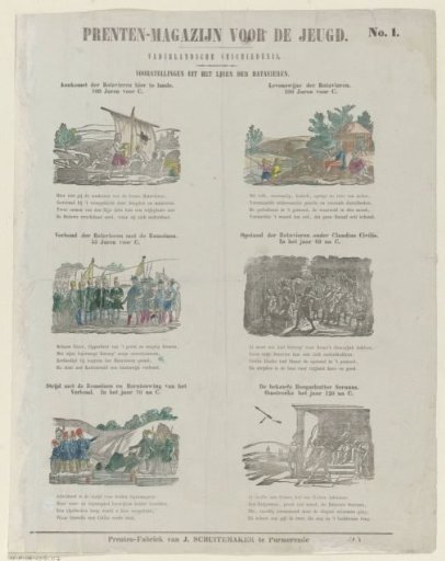 Scenes from the life of the Batavians