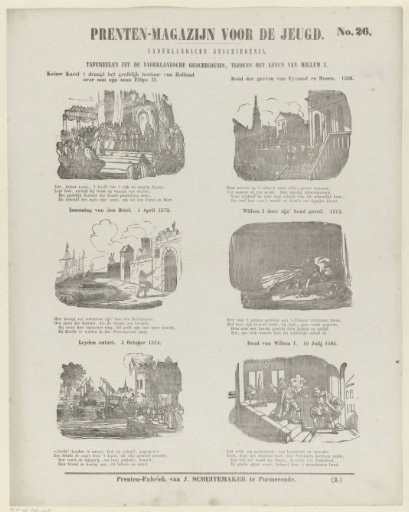 Scenes from national history, during the life of William I