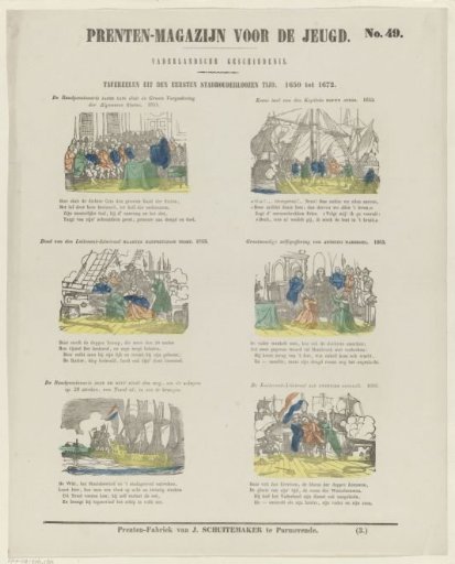 Scenes from the First Period Without a Stadtholder. 1650 to 1672