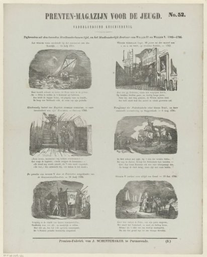 Scenes from the Second Period Without a Stadtholder, and the Stadtholderate of William IV and William V. 1702-1795
