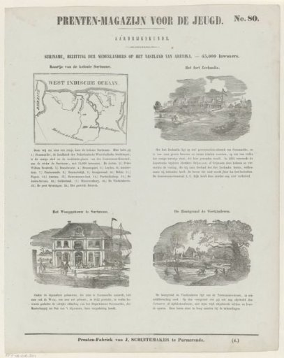 Suriname, possession of the Dutch on the mainland of America. - 65,000 inhabitants