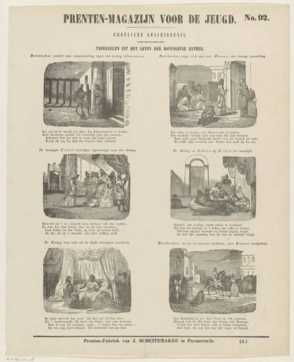 Scenes from the life of Queen Esther