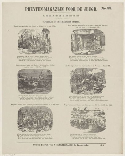 Scenes from the Belgian Revolution