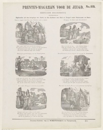 Scenes from the Return of the Jews and the Rebuilding of the City and Temple under Zerubbabel and Jesua