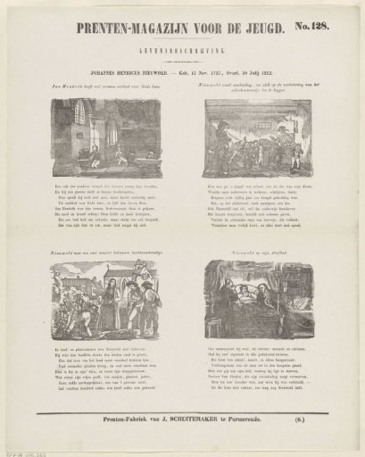 Johannes Henricus Nieuwold. - Born 17 Nov. 1737, Died 30 July 1812
