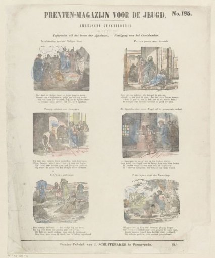 Scenes from the Life of the Apostles. - The Establishment of Christianity