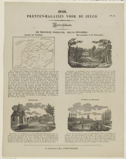 The Province of Friesland. 232,712 Inhabitants