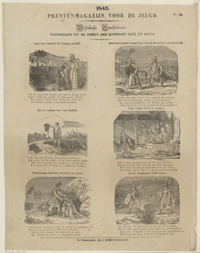Scenes from the times of Kings Saul and David