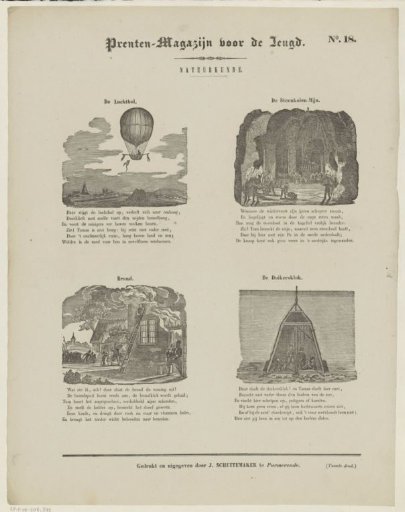 Hot air balloon, coal mine, fire, and diving bell