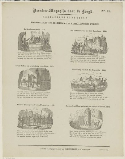Scenes from the Hoek and Kabeljauw conflicts