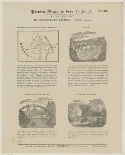 The Grand Duchy of Luxembourg. - 175,000 inhabitants