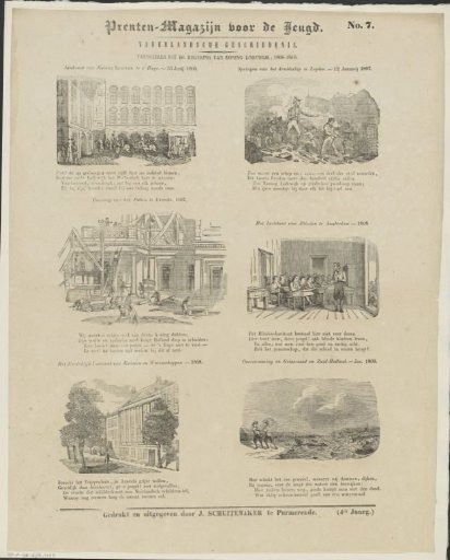 Scenes from the reign of King Louis. - 1806-1810