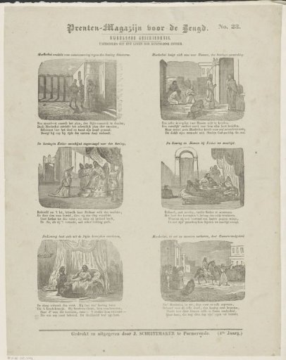 Scenes from the life of Queen Esther
